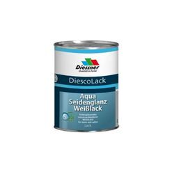 DiescoLack Aqua Seidenglanz Weißlack 0,75 Liter