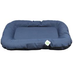 TOP MULTI Hundebett Tierbett Hundematratze dunkelblau 100 x 120 cm