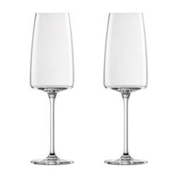 Zwiesel Glas - Vivid Senses Sekt- und Schaumweinglas, leicht & frisch (2er-Set)