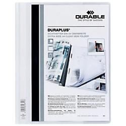 DURABLE Duraplus Schnellhefter 257902 DIN A4+ PVC (Polyvinylchlorid) 24 (B) x 31,1 (H) cm Weiß