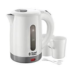 Russell Hobbs Travel Wasserkocher 0.85 L Kunststoff Weiß