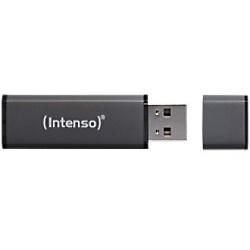 Intenso USB 2.0 USB-Stick Alu Line 64 GB Anthrazit