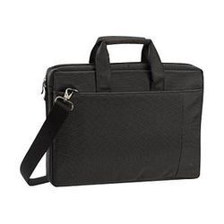 RIVACASE Laptoptasche Central 8231 Kunstfaser schwarz 8231 BLACK bis 39,6 cm (15,6 Zoll)