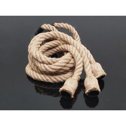 Jute Pendelleuchtenhalter Hängeleuchte Hängelampe Vintage Seilampe 1,5 Meter 10cm 3x E27 Fassung Camel - Led Line