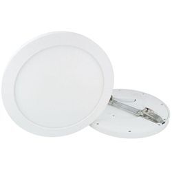 18W led Panel Aura Smart Easy Fix Dimmbar IP20 Einbau Strahler Aufputz Spot Einbauleuchte Farbeinstellung 2800K-6500K Deckenleuchte Rund ohne Rahmen