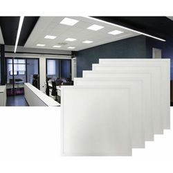 1x led Panel 40W 62x62cm Eckig Weiß Kaltweiß Deckenleuchte Einbaustrahler Einbauleuchte Deckenstrahler Einbau Lampe inkl. Trafo