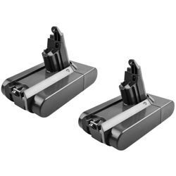 2x Li-Ion Akku 2A für Dyson DC58 DC61 DC62 DC72 DC74 DC59 SV03 SV05 SV06 SV07 SV09 V6 Serie / Hochwertiger Ersatz Akku 21,6V