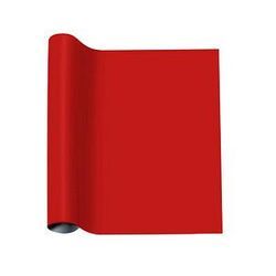 plottiX PremiumFlock Aufbügelfolie rot Flock-Folie 32,0 x 50,0 cm, 1 Rolle