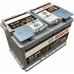 Bosch S5 A08 Autobatterie AGM Start-Stop 12V 70Ah 760A inkl. 7,50€ Pfand