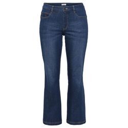 Stretch-Jeans mit ausgestellter Saumweite, blue Denim, Gr.56