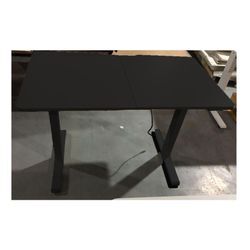 Juskys Höhenverstellbarer Schreibtisch Office Stand 120x60cm - elektrisch, Memory-Funktion - Schwarz