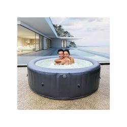 Miweba MSpa Whirlpool Muse Carlton M-CA061 Hydro-Massage, M-ONE, Ozon-UV-C-Reiniger, 6 Personen