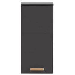 MÖBELPARTNER Badschrank Duo 146533 anthrazit 32,7 x 16,3 x 72,3 cm