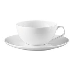 Rosenthal - TAC Teetasse, weiß (2 tlg.)