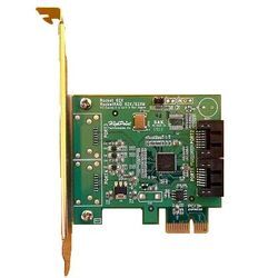 High Point Rocket Raid 62X/62XM PCI-EXPRESS 2 Port SATA Kontroller Karte #GK5184 (Zustand: Neuwertig)