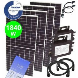 Balkonkraftwerk 1840W 1600W Photovoltaik Solaranlage Mikro-Wechselrichter wireless