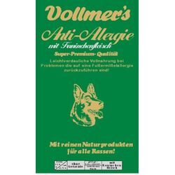 Vollmers Anti Allergie mit Kaninchen 15kg getreidefreies Hundefutter