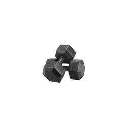 Yaheetech 2X Kurzhanteln 7,5 Kg Hanteln Set Hexagon Gymnastikhanteln Krafttraining Fitness zu Hause Gewichte Training, Schwarz