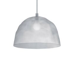 Foscarini Bump Pendelleuchte weiß gefrostet