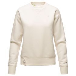 NAVAHOO Damen Stylischer Kapuzensweatshirt Pullover mit Rundhals-Ausschnitt ZUCKERSCHNECKE