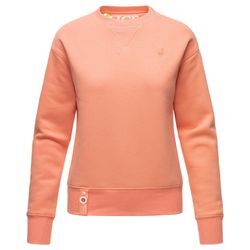 NAVAHOO Damen Stylischer Kapuzensweatshirt Pullover mit Rundhals-Ausschnitt ZUCKERSCHNECKE