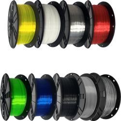 Ampertec 3D-Filament Colorpack PETG 1.75mm 4x1kg Spulen