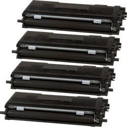 4 Ampertec Toner XL kompatibel mit Brother TN-2000 schwarz