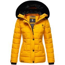 MARIKOO Damen Outdoor Winter Steppjacke mit abnehmbarer Kapuze Qesraa