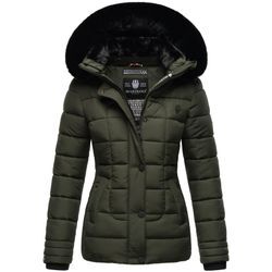 MARIKOO Damen Outdoor Winter Steppjacke mit abnehmbarer Kapuze Qesraa