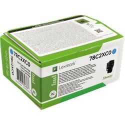 Lexmark Toner 78C2XC0 cyan