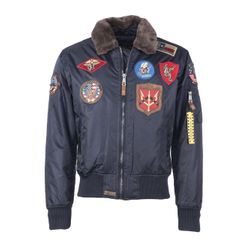 Topgun Bomberjacke Herren, blau