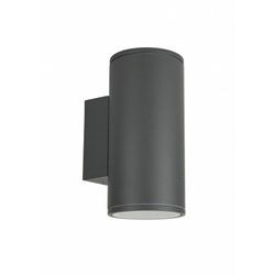 Außenlampe Wand GU10 Anthrazit IP54 Aluguss Up Down Außenleuchte Wand Garten