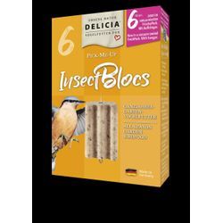 DELICIA Pick-Me-Up Insectbloc 6 x 6 Stück Vogelfutter Wintervogelfutter Wildvogelfutter