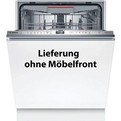 BOSCH vollintegrierbarer Geschirrspüler Serie 6, SBD6ECX00E, 14 Maßgedecke, weiß