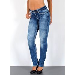 ESRA Straight-Jeans G1100 High Waist