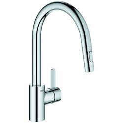 GROHE EH-SPT-Batterie Eurosmart C 31481 h. Ausl. azb.Spülbrause GROHE Zero chrom, 31481001 31481001