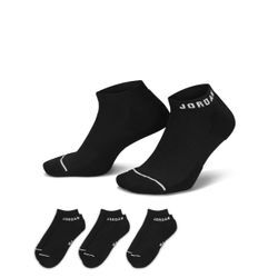 Jordan Everyday No-Show-Socken für jeden Tag (3 Paar) - Schwarz