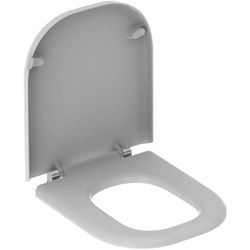 Geberit (Keramag) Renova Nr.1 Comfort WC-Sitz, weiß antibak, m. durchg. edst. Scharnierwelle, 572830 572830000