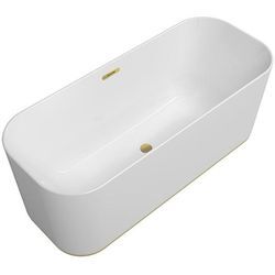 Villeroy & Boch Badewanne Finion Design-Ring Gold White Alpin, 177FIN7A300V201 177FIN7A300V201