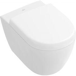 Villeroy & Boch Subway 2.0 WC-Sitz compact, mit Quick Release und Softclosing, 9M69S101 9M69S101