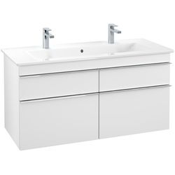 Villeroy & Boch Waschtischunterschrank Venticello A92901MS, B:1153, H:590, T:502mm, Weiß Matt A92901MS