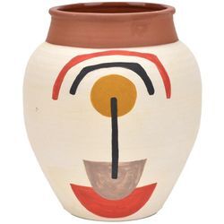 Signes Grimalt - Portavelas Dekoration Dekorative Vase -Vasen und weißer Halter 13x13x15cm 29395