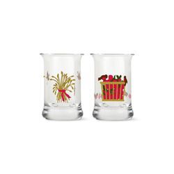 Holmegaard - Weihnachtsschnapsglas 2022, 3 cl (2er-Set)