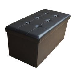 style home Sitzbank faltbare Sitzhocker mit Stauraum (Aufbewahrungsbox mit Deckel