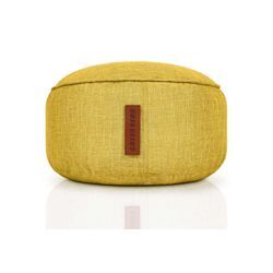 Green Bean Pouf Home-Linen Pouf (Sitzsack-Hocker 25x45cm mit EPS-Perlen Füllung -