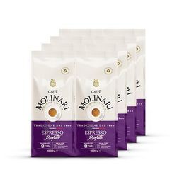 Caffè Molinari Espresso Perfetto - 8x 1 kg Ganze Bohne