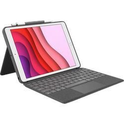 LOGITECH Combo Touch mit Trackpad für iPad (7., 8. und 9. Generation) Tastatur-Case Grau