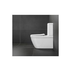 Villeroy & Boch WC-Sitz Architectura 374x445x59mm Oval SoftClosing QuickRelease Weiß Alpin 98M9C101