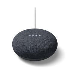 Google Nest Mini - Smarter Lautsprecher mit Sprachsteuerung - Karbon