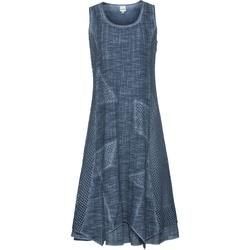 Baumwoll-Kleid, blau, 40